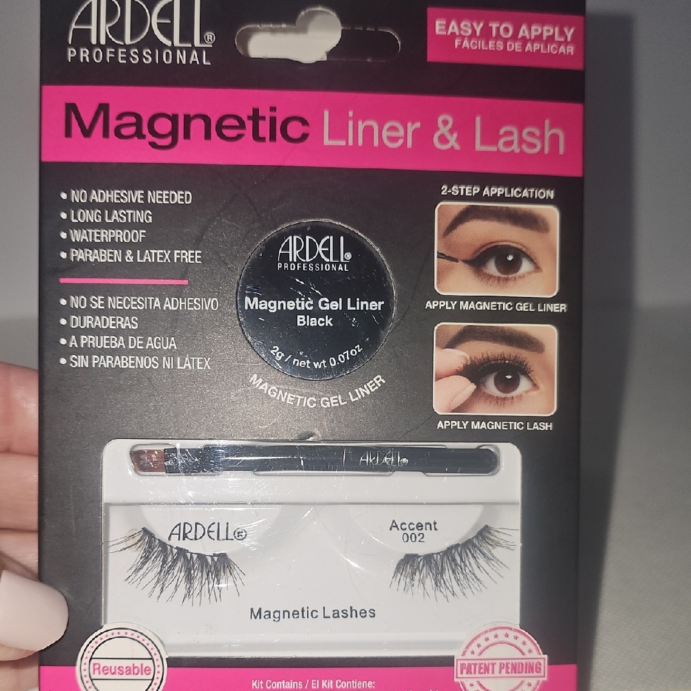 ⚡️#0003 Ardell Magnetic Gel Liner and Lash Kit - Black 002‎